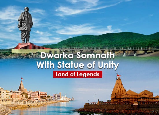 Dwarka Somnath with Statue of Unity
