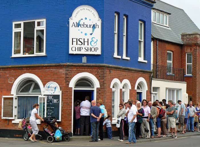 Aldeburgh Fish and Chips – 226 High Street, Aldeburgh, Suffolk, IP16 4BZ