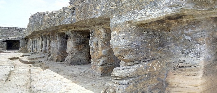 Uparkot Cave Stepwell in Junagadh