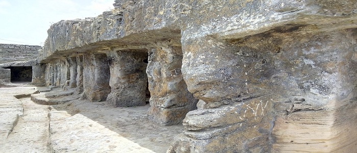 Uparkot Cave Stepwell in Junagadh