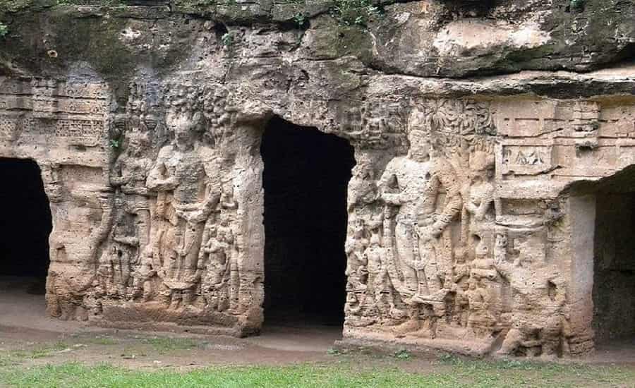 Khambhalida Caves