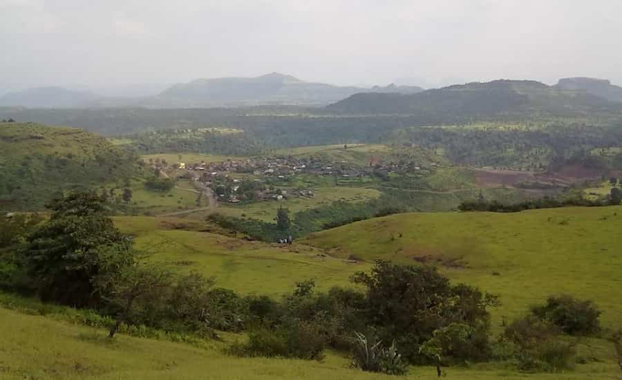 View of Saputara from Echo Point