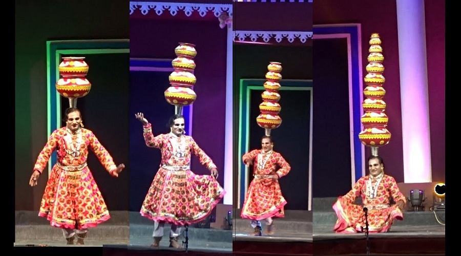 Bhavai pots Dance