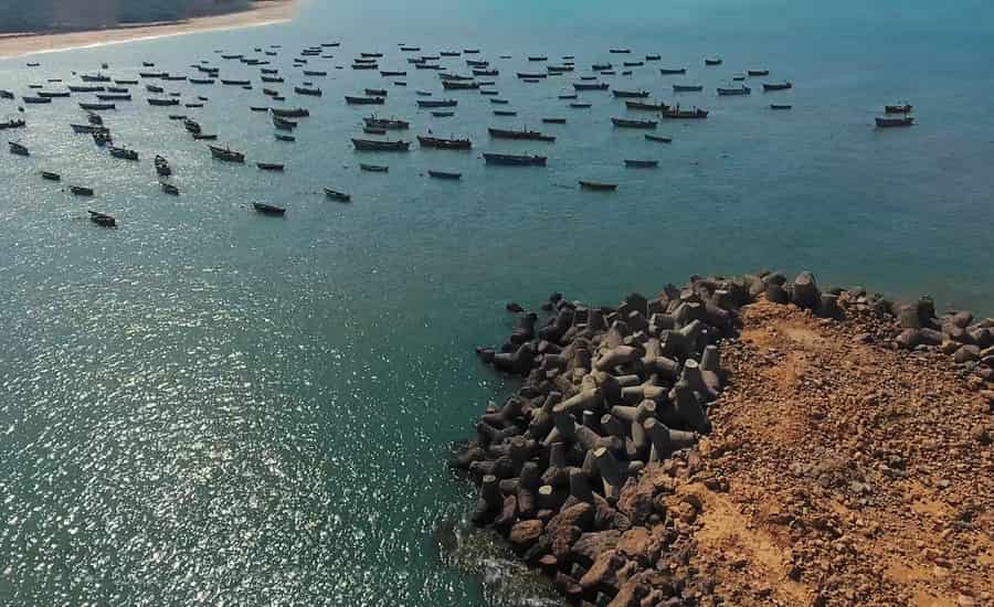 Boating at Chorwad Beach