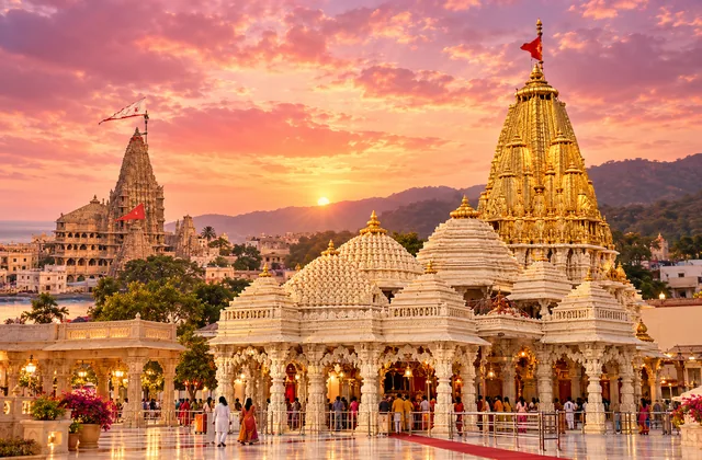 Panch Dwarka with Ambaji car rental tour from Ahmedabad