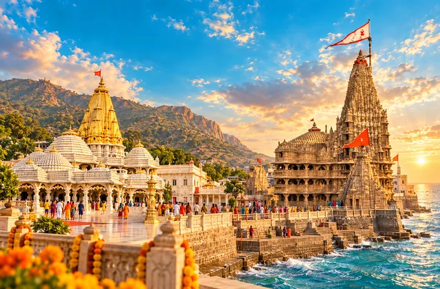 Panch Dwarka with Ambaji car rental tour from Ahmedabad